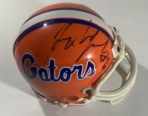 Taylor Jacobs signiert Florida Gators Minihelm Riddell Fußball Sec - Bild 1 von 12