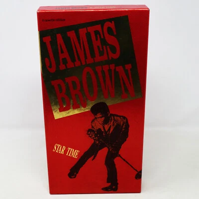 VINTAGE 1991 90s POLYGRAM JAMES BROWN STAR TIME 35TH ANNIVERSARY CASSETTE BOXSET - Image 1 of 4