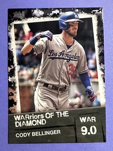 2020 Topps Warriors of the Diamond Black /299 Cody Bellinger #WOD-35 - Picture 1 of 2