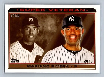MARIANO RIVERA 2014 Topps Baseball SUPER VETERAN Insert #SV-15 New York Yankees - Image 1 of 2