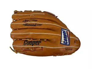 Cooper Diamond Pro 696 Soft Tanned Steerhide 14" Softball Handschuh RHT Vintage - Bild 1 von 10