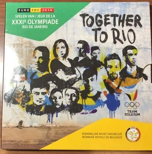 BELGIUM 2016 FDC Divisional Together to Rio - Picture 1 of 1