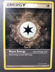 React Energy 82/92 Legend Maker Regular Pokemon TCG Card - Picture 1 of 2