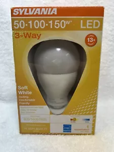 Sylvania 50/100/150 Watt LED 3-Way Bulb (A21) NEW - Picture 1 of 2
