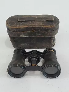 LeMaire FABi PARIS opera BINOCULARS VINTAGE antique small pocket stempunk case - Picture 1 of 10