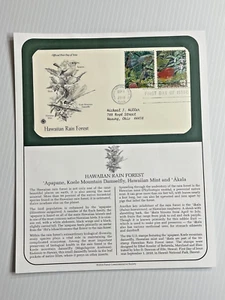Hawaiian Rain Forest -USPS First Day Cover Postal Commemorative Society 2010 - Picture 1 of 3