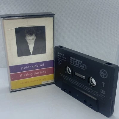 Peter Gabriel- Shaking The Tree 16 Golden Greats - Cassette Tape - Image 1 of 4