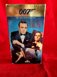 James Bond as 007 in DR. NO  (VHS 1988) VCR Video Tape - Picture 1 of 6
