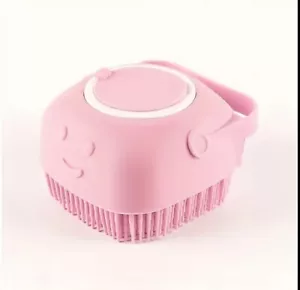 Cepillo de baño práctico portátil para mascotas, cepillo de masaje para baño para perros o gatos - Imagen 1 de 3