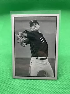2019 Bowman Heritage Brock Burke Texas Rangers Black & White 53P108 - Picture 1 of 2