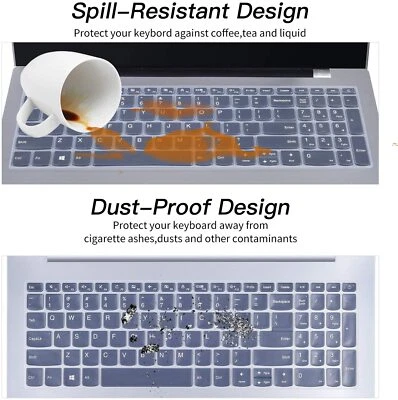 2 Keyboard Cover Fit Lenovo ideapad 3 L340 320 330 330s 340s S340 520 720s S145 - Image 1 of 4