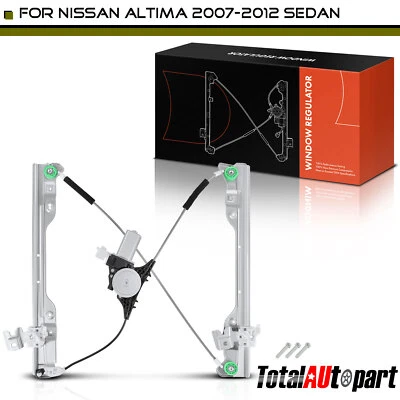 Regulador de ventana delantero izquierdo lado del conductor para Nissan Altima 07-12 sedán con auto-up Foto 1 de 4