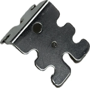 RICHELIEU 5322G SLIDE-IN L-SHAPED ASSEMBLY FITTING 90° METAL BRACKET LOT OF 20 - Picture 1 of 6