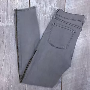 Pantalones de mezclilla FRAME para mujer 25 Le Skinny De Jeanne gris tiro bajo - Imagen 1 de 8