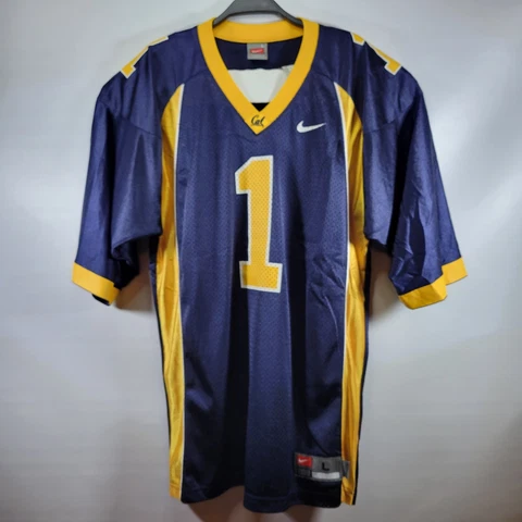 RARE Vintage Nike Team Desean Jackson Cal Bears #1 Football College Jersey Sz L Cover