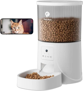 Automatic Cat Feeder with Camera - 2.4Ghz APP - Controlled Cat Food Dispenser- F - Picture 1 of 16
