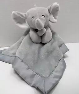 NEW Carters Grey Elephant Plush Security Blanket Lovey NWOT - Picture 1 of 7