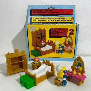 76265 Puffi Schleich n. 4.0602 - Camera di Puffetta - Boxato - Picture 1 of 3