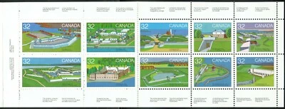 Canada sc#992a Canadian Forts - 1, Booklet Bk86, Mint-NH - Image 1 of 3