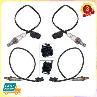 Set of 4 Oxygen Sensors Fit For Acura TL 3.5L 3.7L 2009-2014 TSX 3.5L 2010-2014 - Image 1 of 4