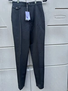 Ralph Lauren Collection Purple Label Wool Dress Pants Size 4 Black Business Sz 4 - Picture 1 of 9