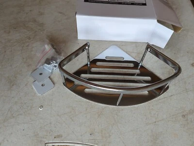 Cesta de esquina Wingits WCONCBPS8, 8 pulgadas... Cromo pulido Nuevo de Lote Antiguo Foto 1 de 2