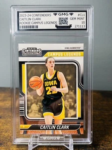 2023-24 Contenders Caitlin Clark Rookie Campus Legends GMG Graded 10 Gem #CL1 - Picture 1 of 1