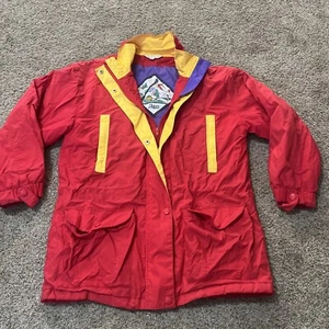 Vintage GH Bass Field Coat Utility gefütterte Regenjacke SoftShell Ski Schnee wetterfest - Bild 1 von 12