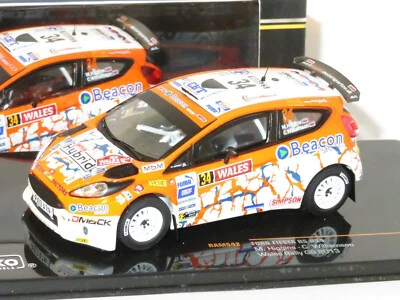 Ford Fiesta R5 #34 Higgins Williamson Gales Rally GB 2013 RAM542 1/43 Rally Foto 1 de 4