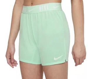 New Nike Girls Dri-FIT Trophy Training Shorts- Medium- Color Mint - Picture 1 of 6