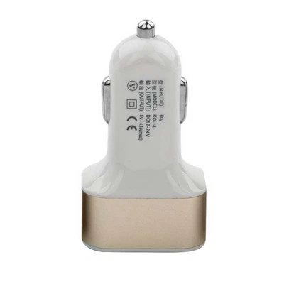 Adaptador carregador de carro isqueiro automático USB 3 PORTAS para iPhone 3GS 4G 4S 5s - Imagem 1 de 4