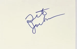 The Jacksons : Tito Jackson - Signed Autograph Index Card - Picture 1 of 3