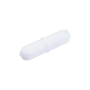 Magnetic Stir Bar Rod 35mm(1.38") with Ring Shape PTFE Coating White Pack of 2 - Picture 1 of 5