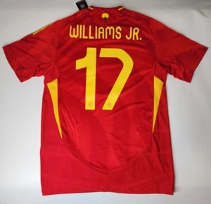 Camiseta España Home Adidas Heat.Rdy 2024 Roja Williams Jr #17 M, 2XL IP9333 - Imagen 1 de 17