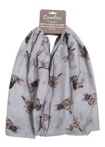 German Shepherd Scarf - Lightweight Cotton Polyester - Picture 1 of 1