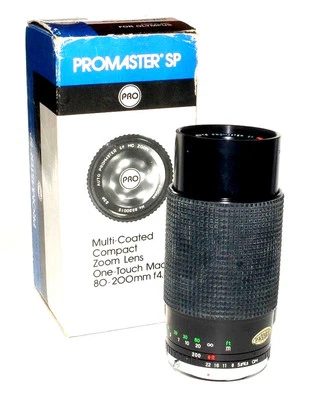 Promaster 80-200mm f/4.5 lens for Olympus with original box - Image 1 of 4