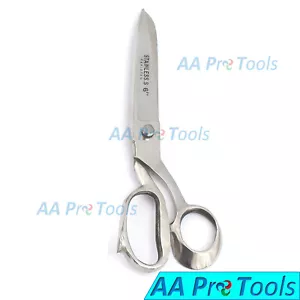 Schere 6 Zoll strapazierfähiger Polsterteppich/Schere Schneiderschere Neu Silber - Bild 1 von 3