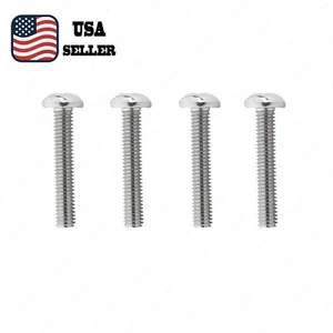 Tornillos de montaje de ajuste de pastilla de puente de guitarra de níquel 3,5 x 22 mm para Telecaster - Imagen 1 de 4