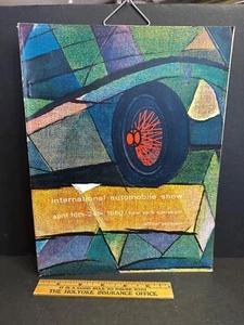 Original 1960 International Automobile Show Program, New York Coliseum - Picture 1 of 13