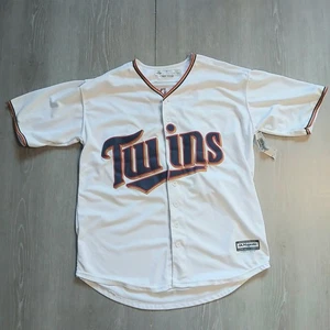 Baseball-Trikot Minnesota Twins Miguel Sano Majestic Large weiß Cool Base - Bild 1 von 5