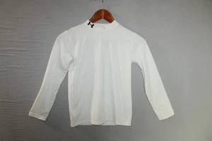 Under Armour Shirt Jugend XS weiß tailliert Kompression Langarm Fußball - Bild 1 von 14