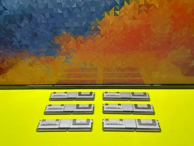 Hynix 512MB DDR2 PC2-5300F 667MHz ECC Server Memory HYMP564F72CP8N3-Y5 *LOT of 6 - Image 1 of 4