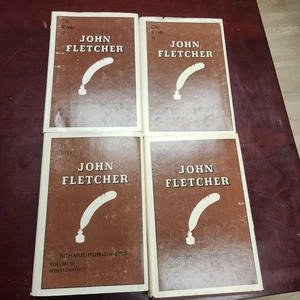 The Works of John Fletcher – Schmul Publishers 4-Volume Hardback Set (1974)  - Picture 1 of 12