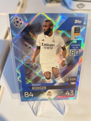 2022-23 Topps Match Attax UEFA Club Competitions - Antonio Rudiger #121 Crystal - Image 1 of 2