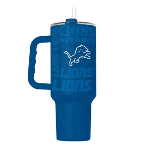 Detroit Lions Tumbler 40oz Powder Coat Replay - Picture 1 of 1