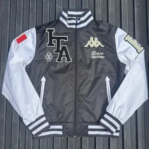 Vintage Kappa Track Jacket L Mens 90s Italy Milan Soccer Football Zip RARE - Picture 1 of 6