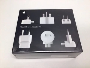Apple World Travel Adapter Kit M8794G/B New Sealed with 6 International Adapters - Picture 1 of 6