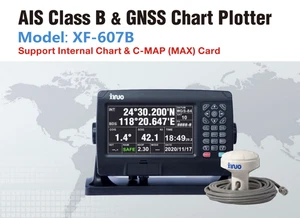 GPS Chartplotter AIS built in. 7 inch, FREE UK Charts Inc VHF Aerial 1mtr - Picture 1 of 19