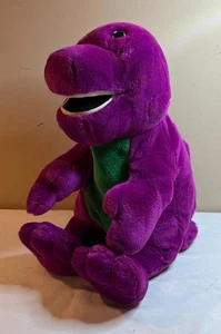 Actimates Barney Interactive Toy - Talks & Sings - 1997 MIcrosoft - Picture 1 of 2