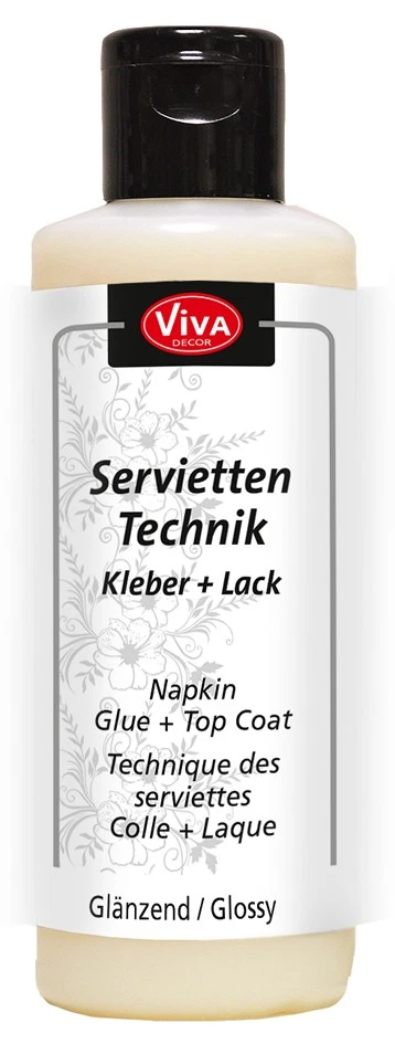 ViVA DECOR Servietten-Technik Kleber + Lack 82 ml - Bild 1 von 1